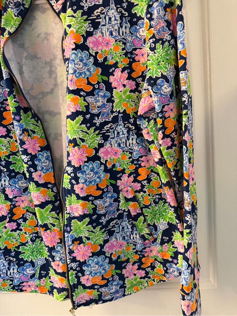 Disney Lilly Pulitzer Multicolor Lilly Loves Disney Full Zip Jacket, size M. - Picture 14 of 16